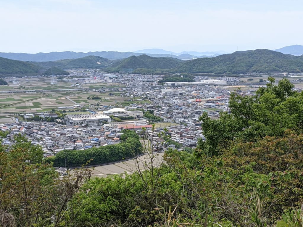 鉄砲山からの風景