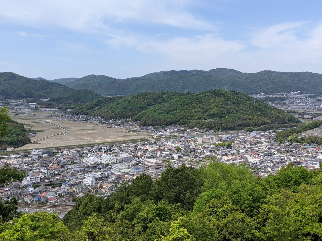 鉄砲山からの風景