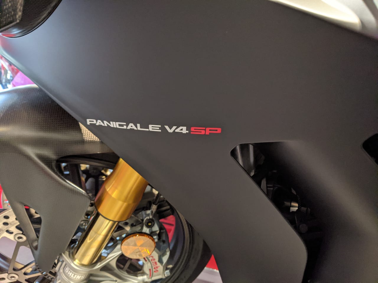 DUCATI岡山の「PANIGALE V4SP」