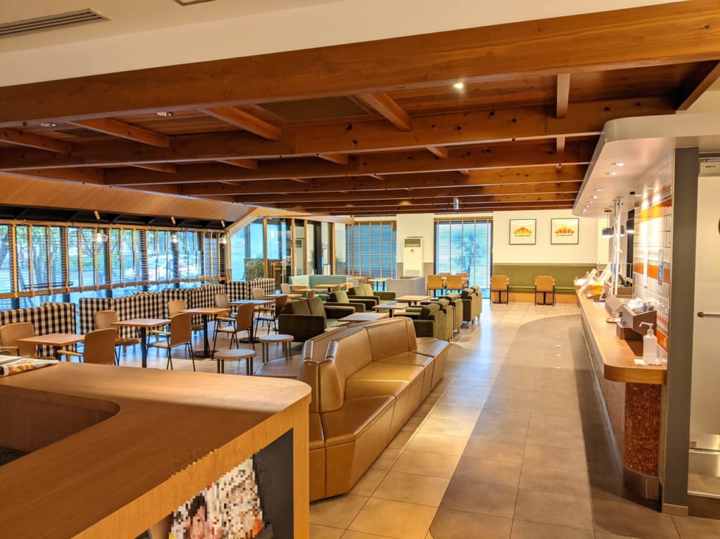 サンマルクカフェ原尾島店の店内