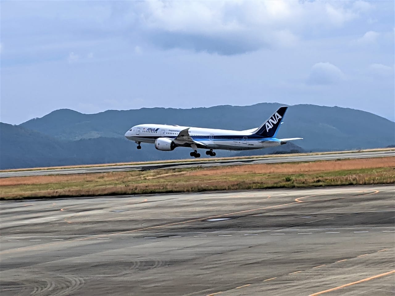 岡山空港B787就航10周年記念