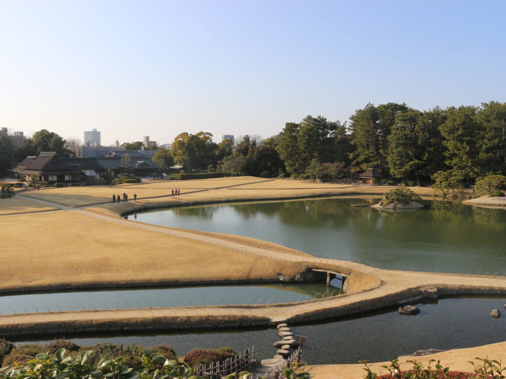 後楽園の景色