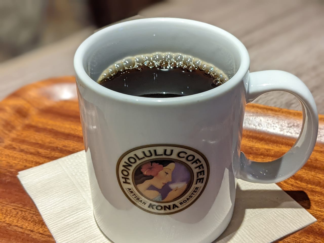 ホノルルコーヒーのマカダミアナッツフレーバーコーヒー