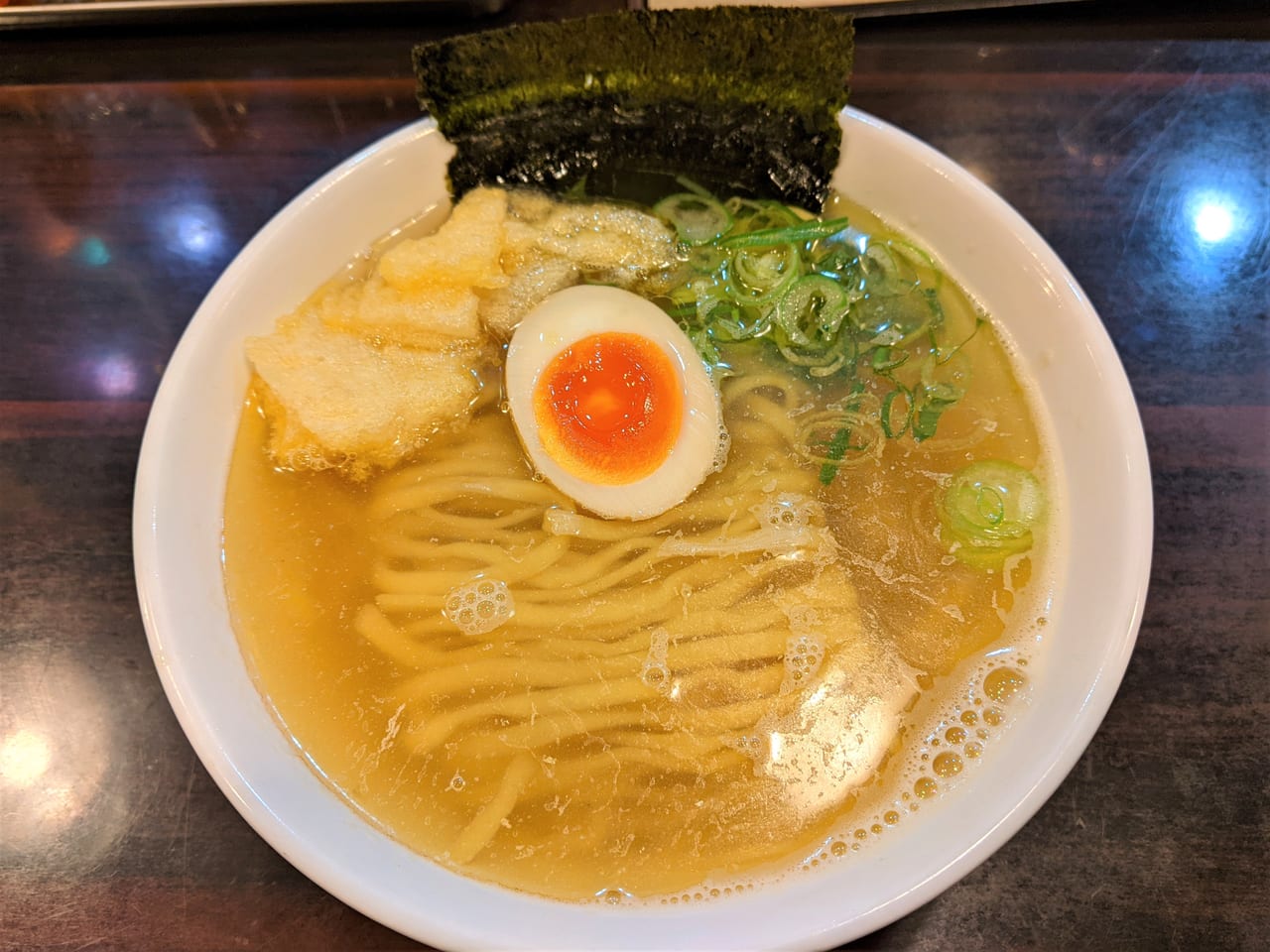 麺や心楽の朝煮干そば