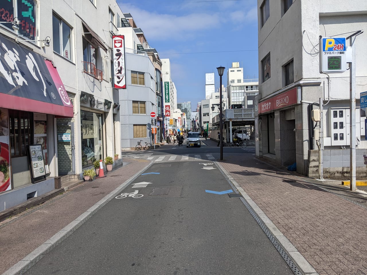 博多とんこつばり岡山駅前店の周辺状況