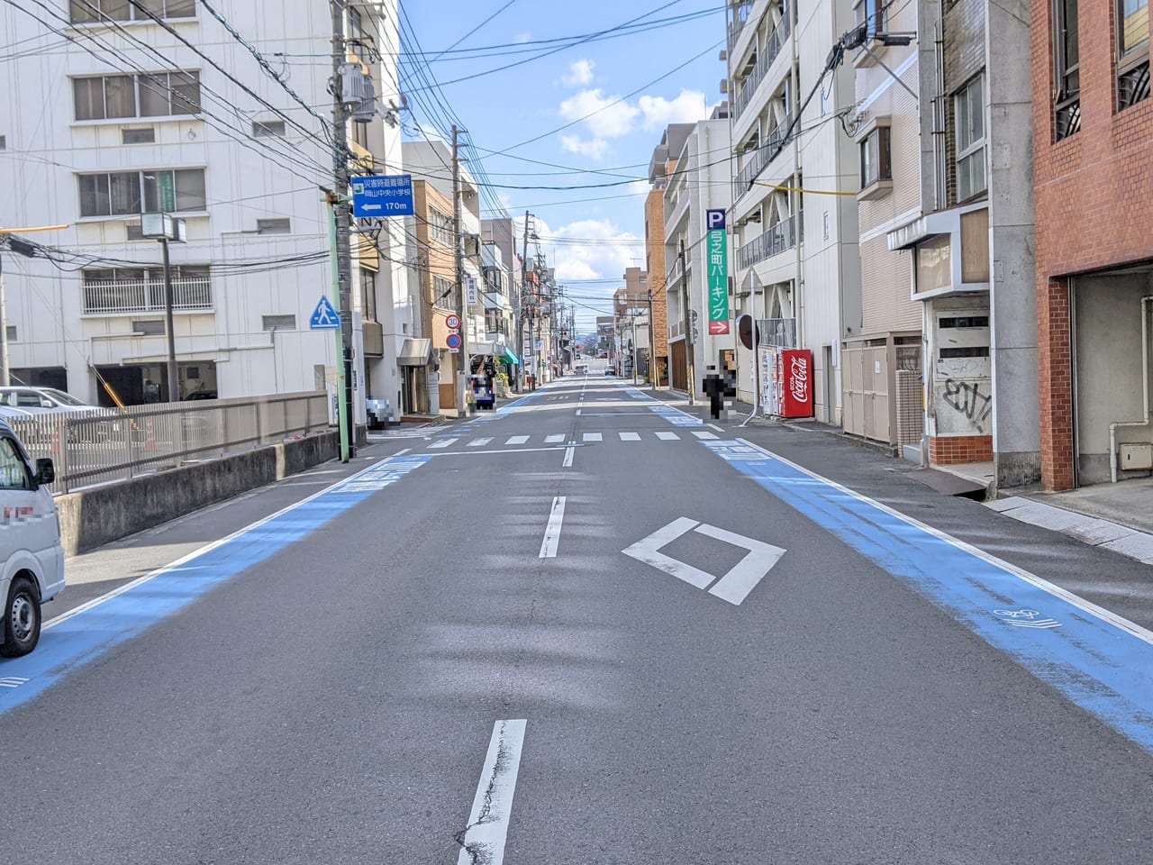 備前県民局の周辺状況