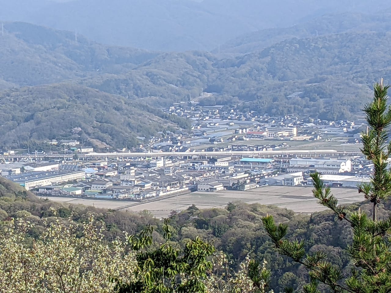 芥子山からの眺望