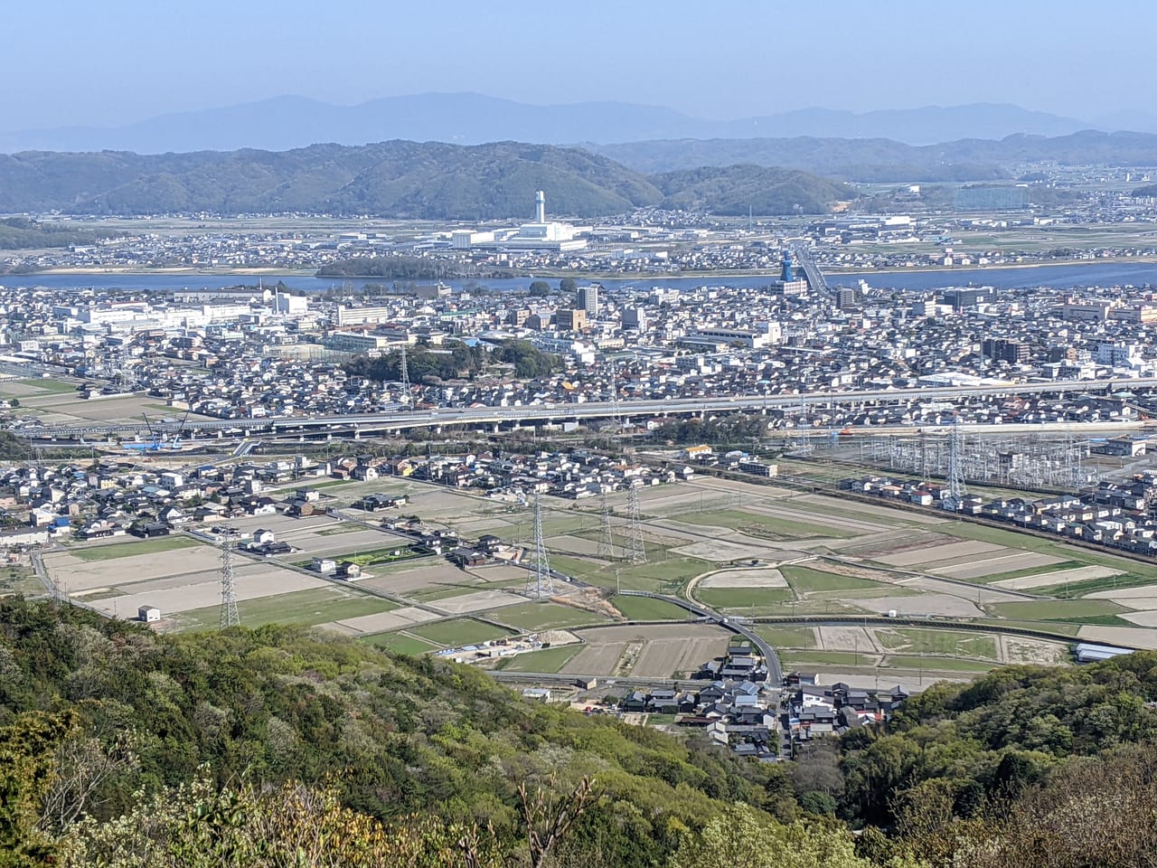 芥子山からの眺望