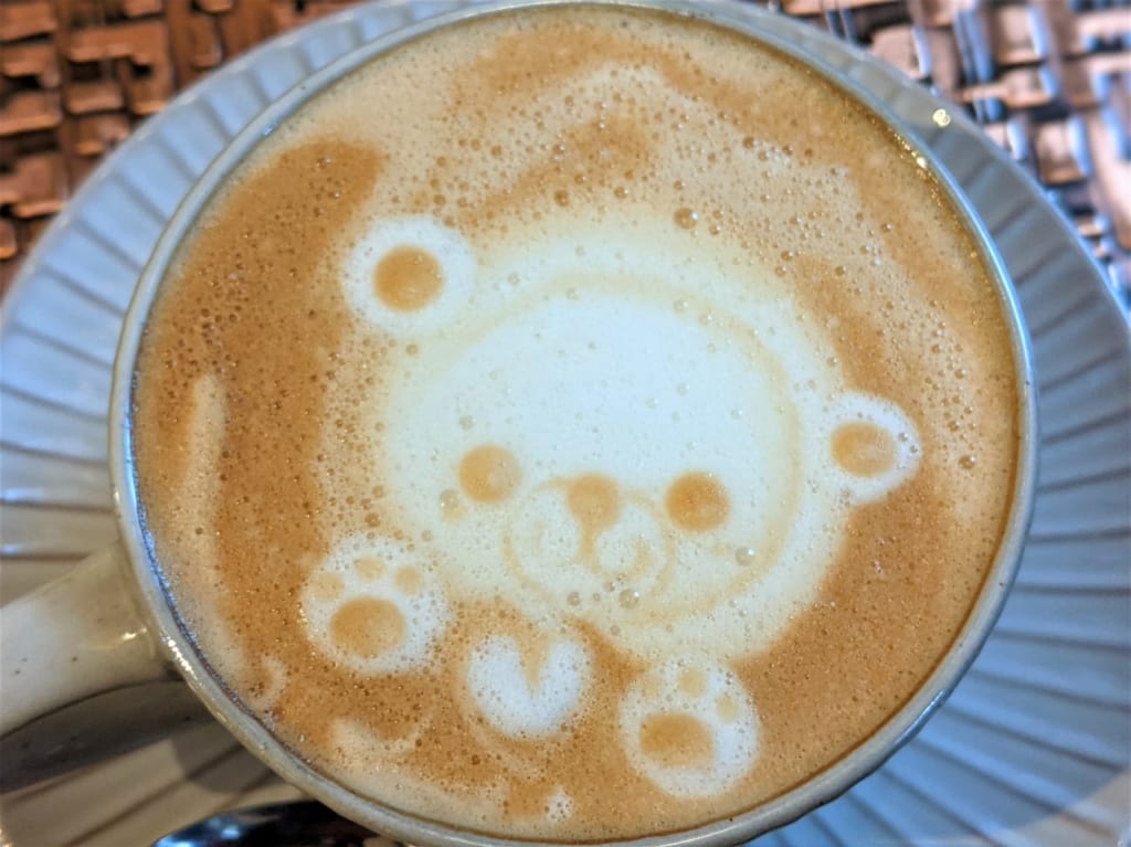 しろくまカフェのカフェラテ