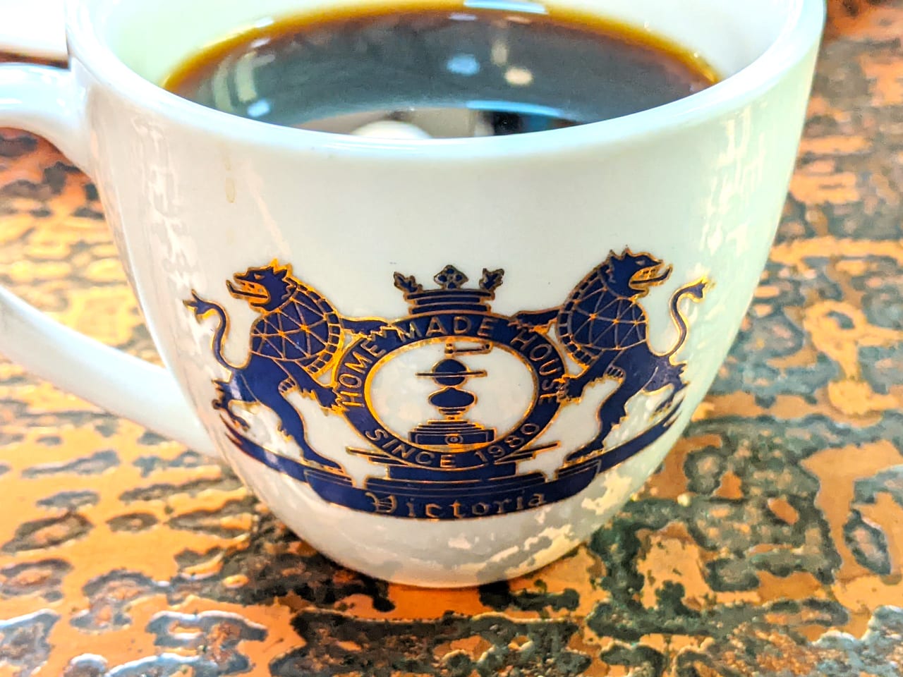 ヴィクトリア藤田店のコーヒーカップ