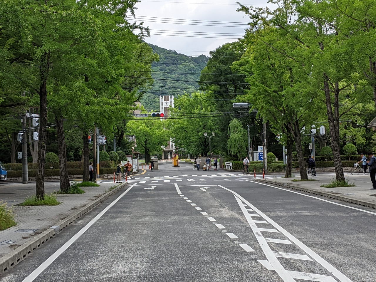 岡山大学西門周辺