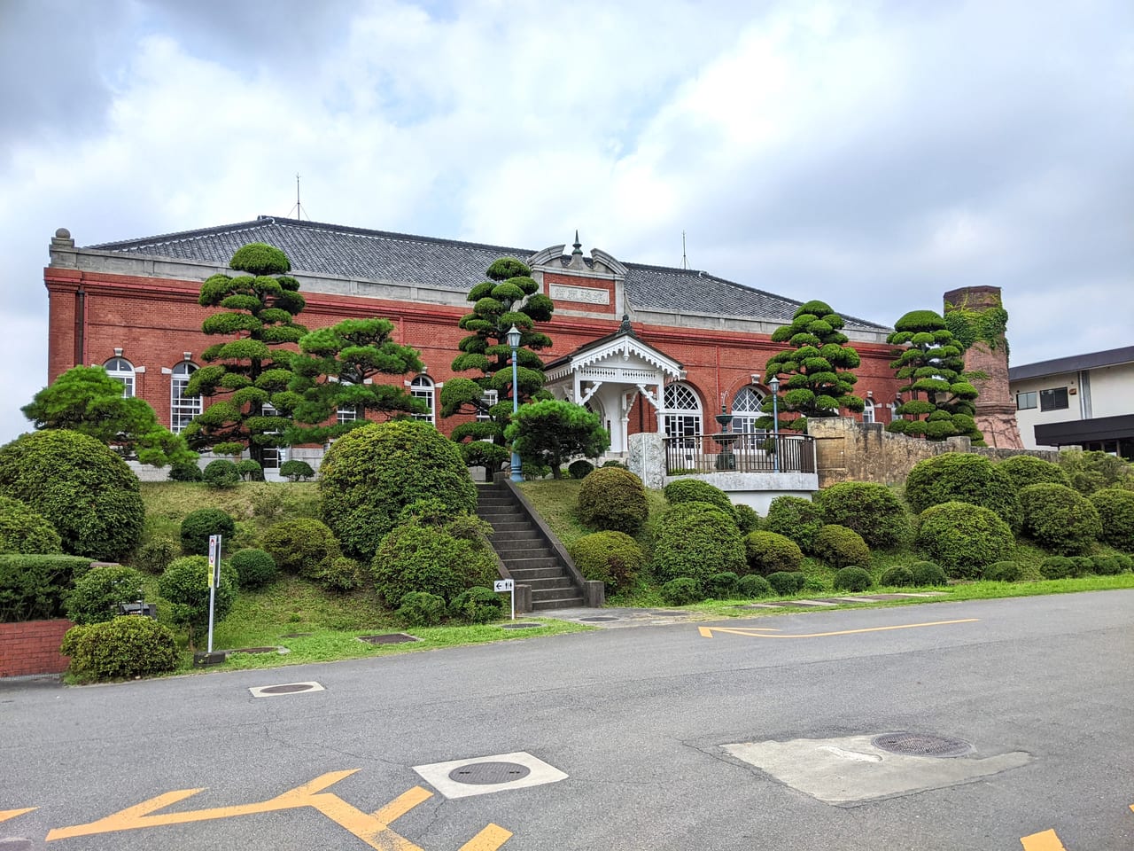 岡山市水道記念館の外観