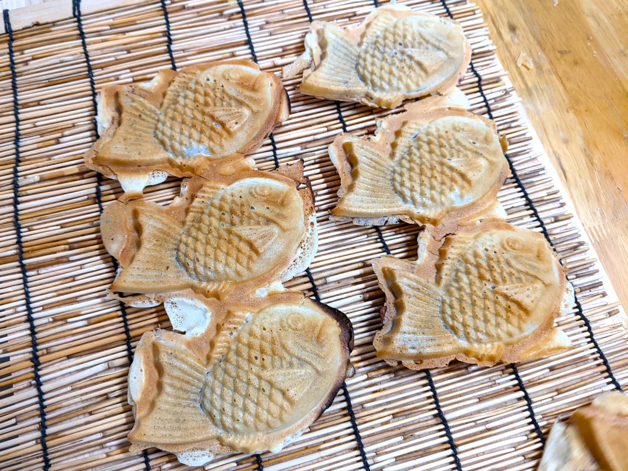 「たい焼き虎一」のたい焼き