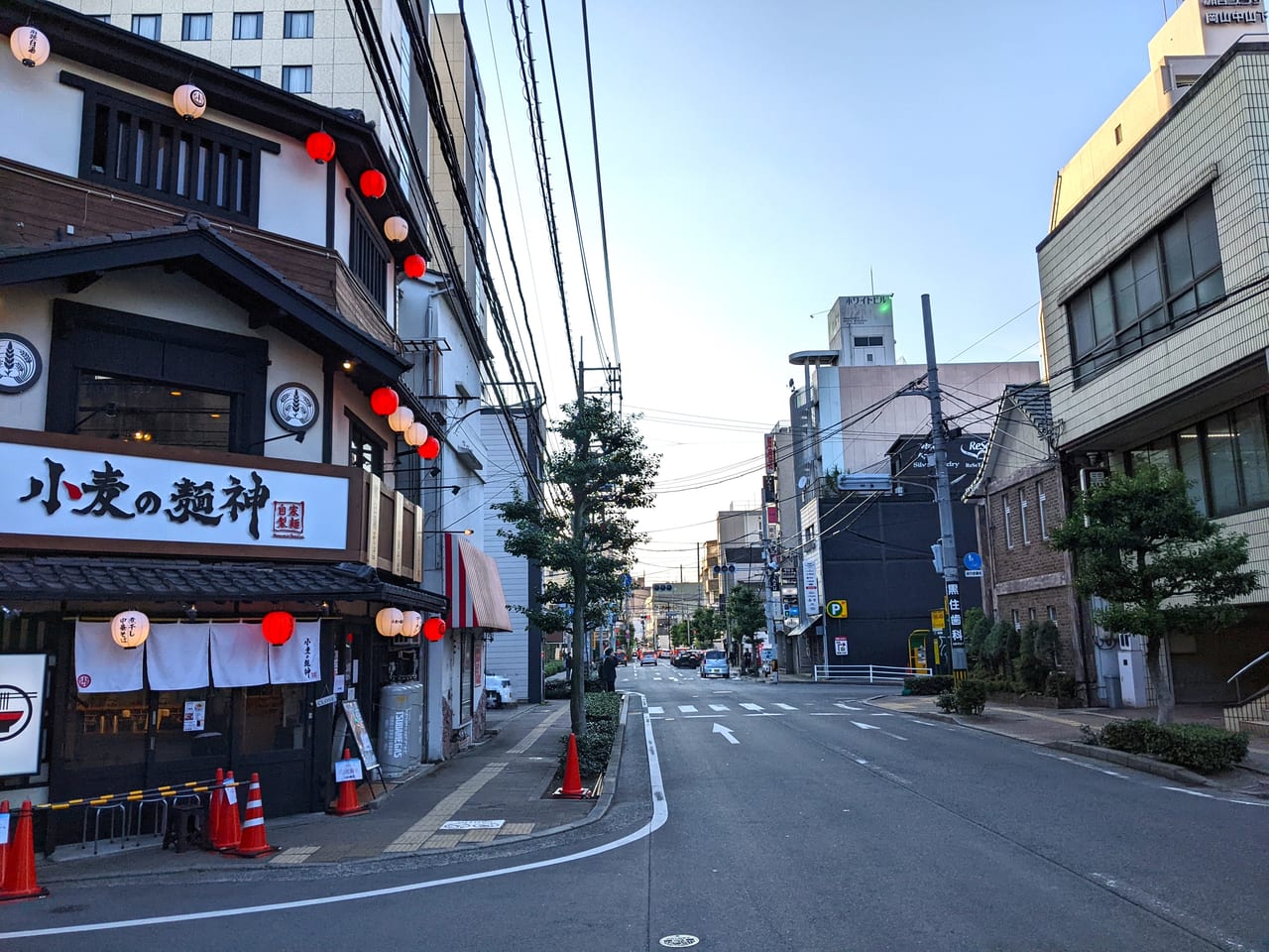 「小麦の麺神」の周辺状況