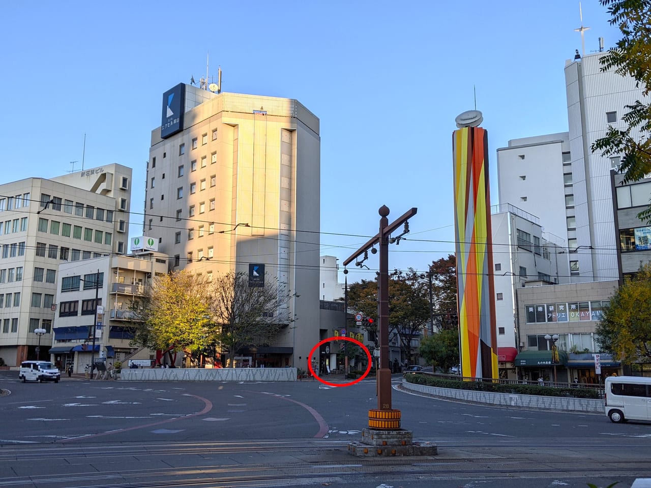 「烏城珈琲店」の周辺状況