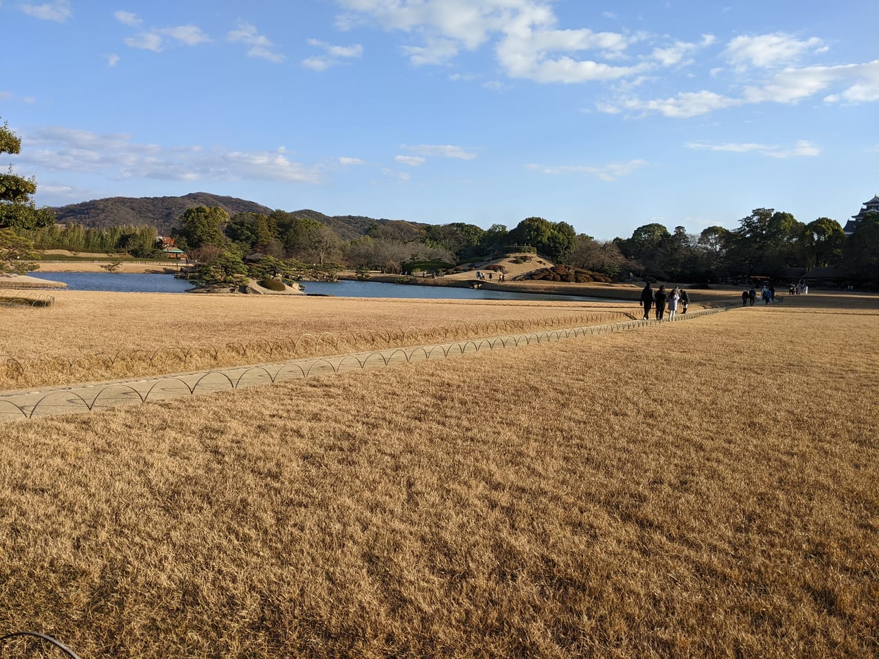 岡山後楽園（2022年12月）