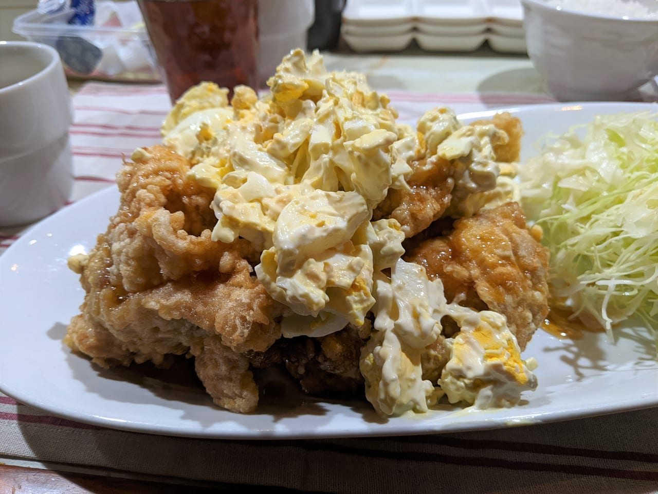 「のむさん家」のチキン南蛮定食