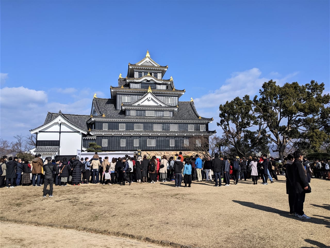 岡山城（2023.01.01）