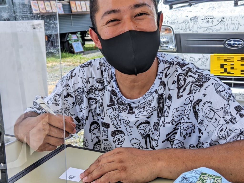 お寺めぐり画家 尾中康宏氏
