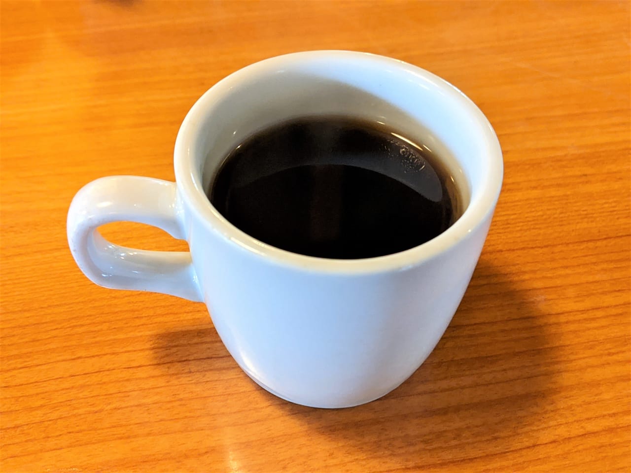 「とり福」のコーヒー
