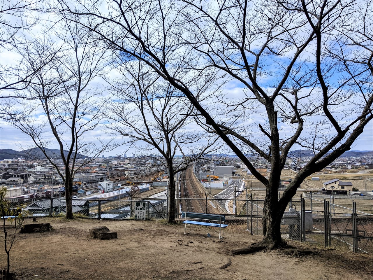 「宍甘遊園地」からの風景