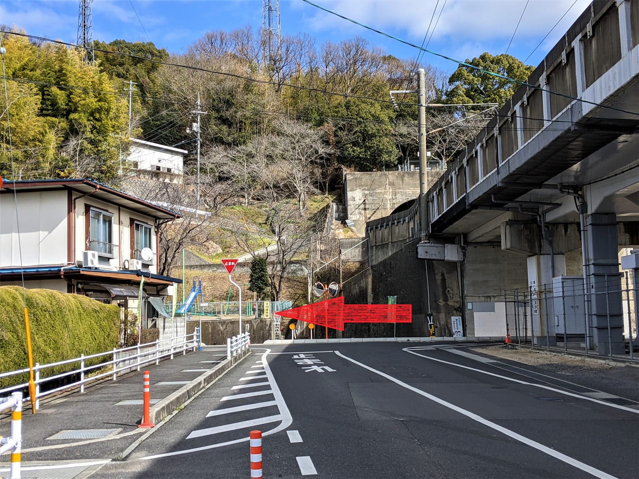 「宍甘遊園地」へのルート