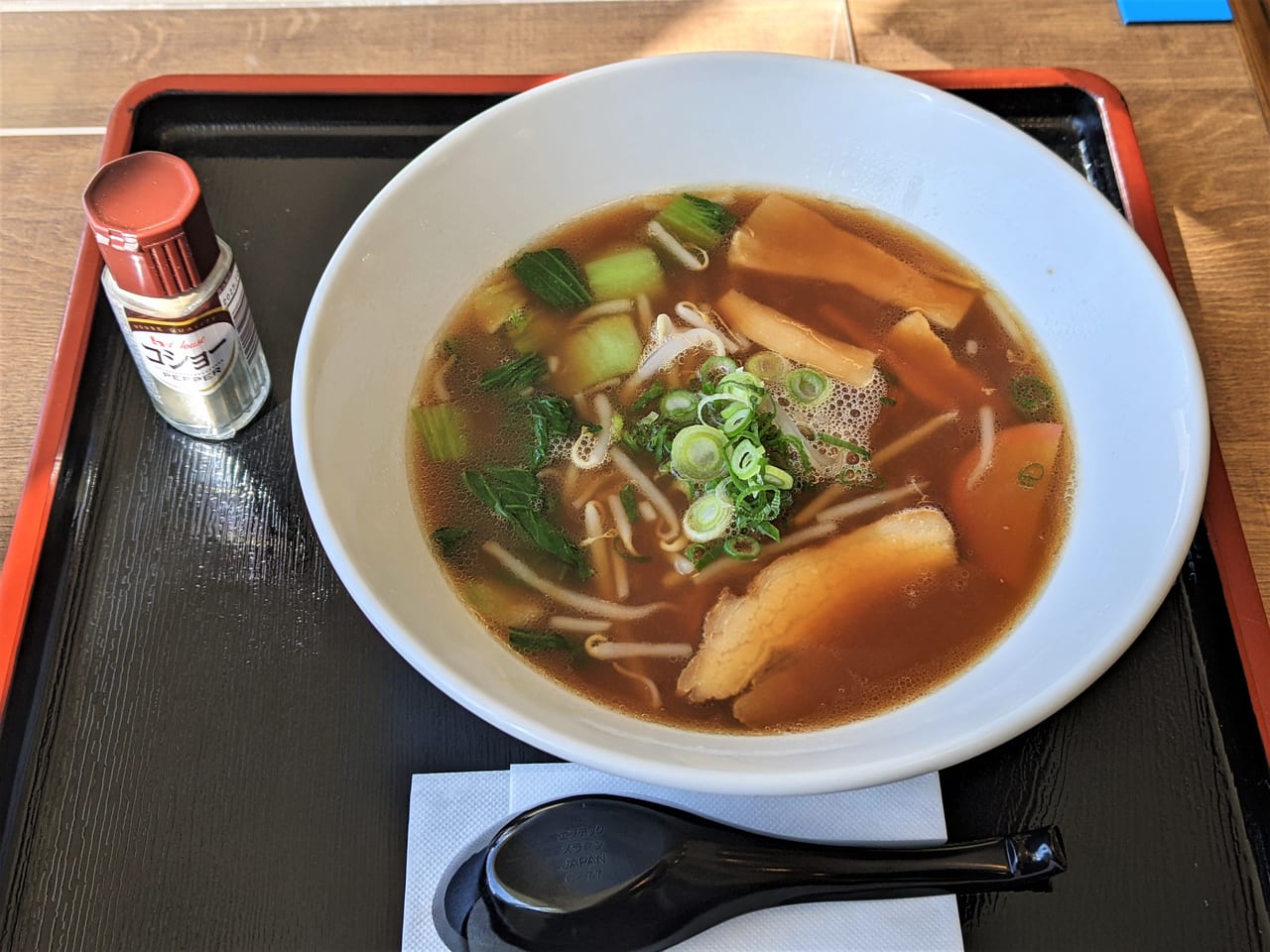 るんるんガーデンのラーメン