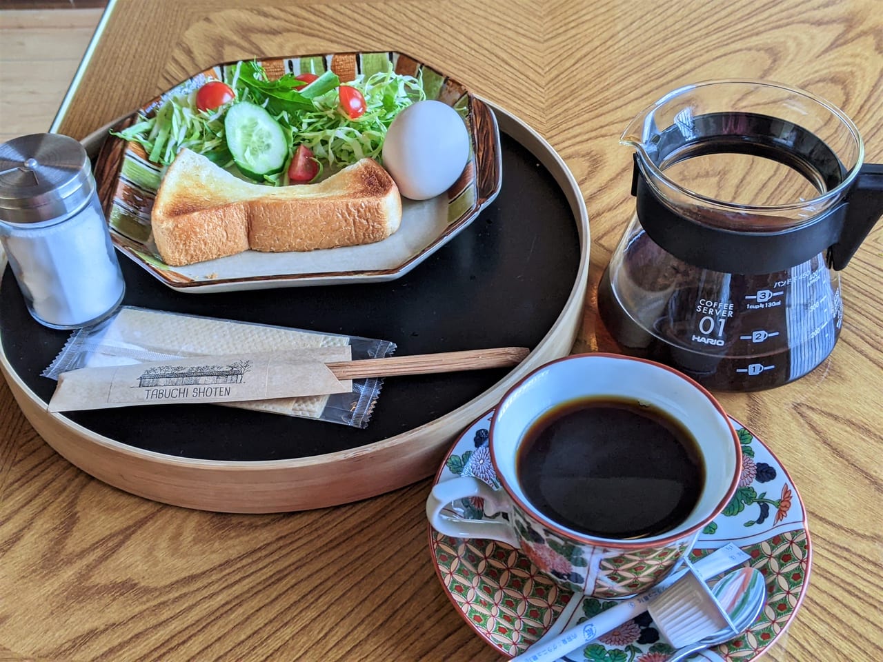 「田淵商店 岡山店」のおそモーニング