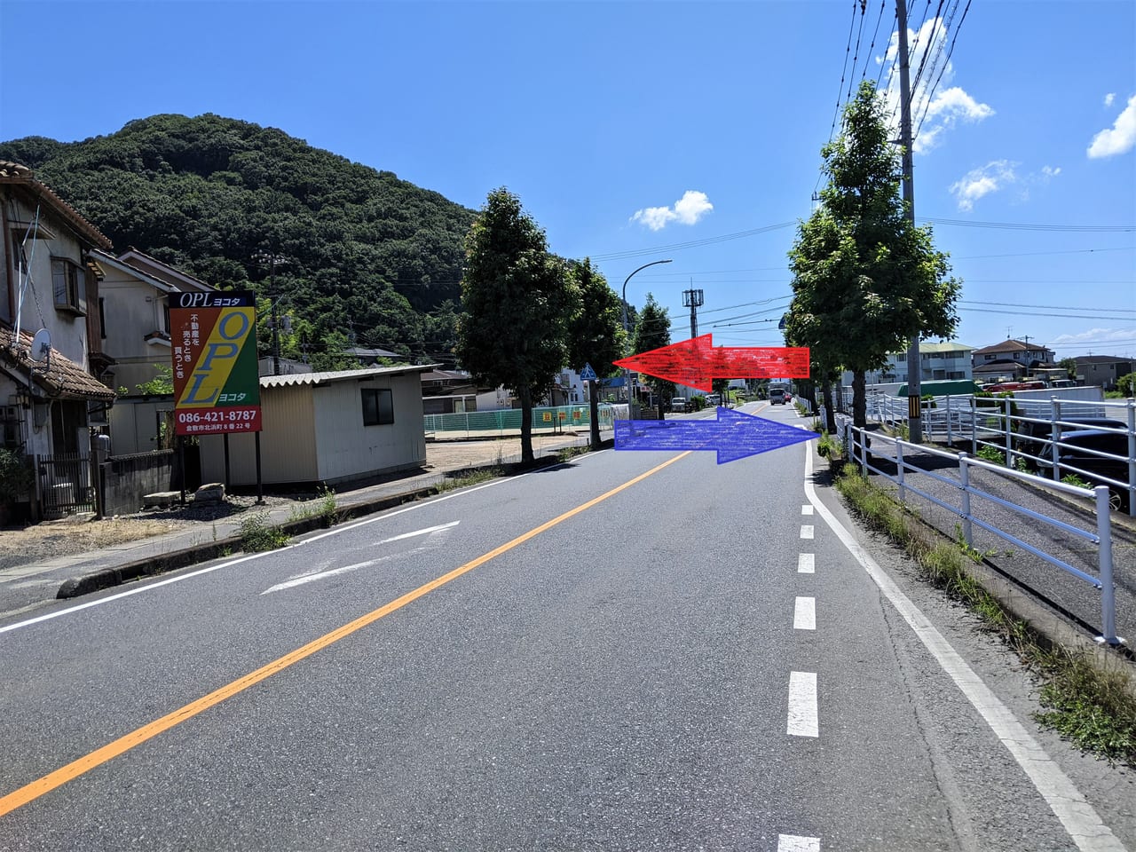 掌善寺駐車場ルート