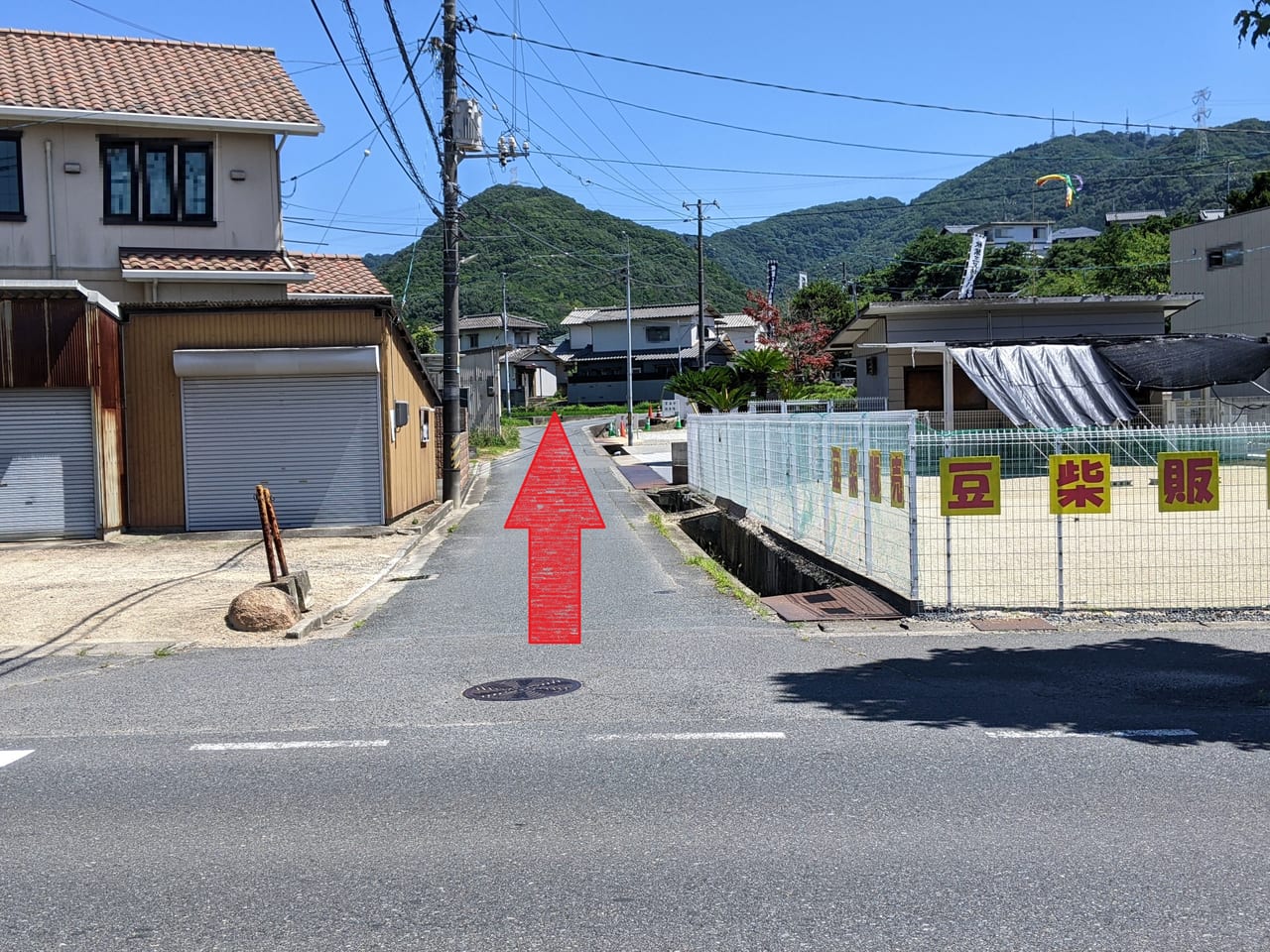 掌善寺駐車場ルート