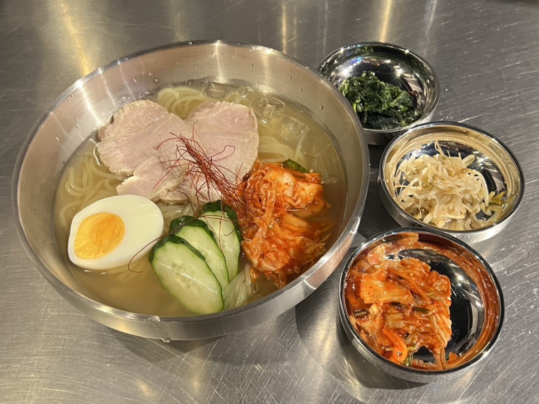 韓国冷麺ランチ