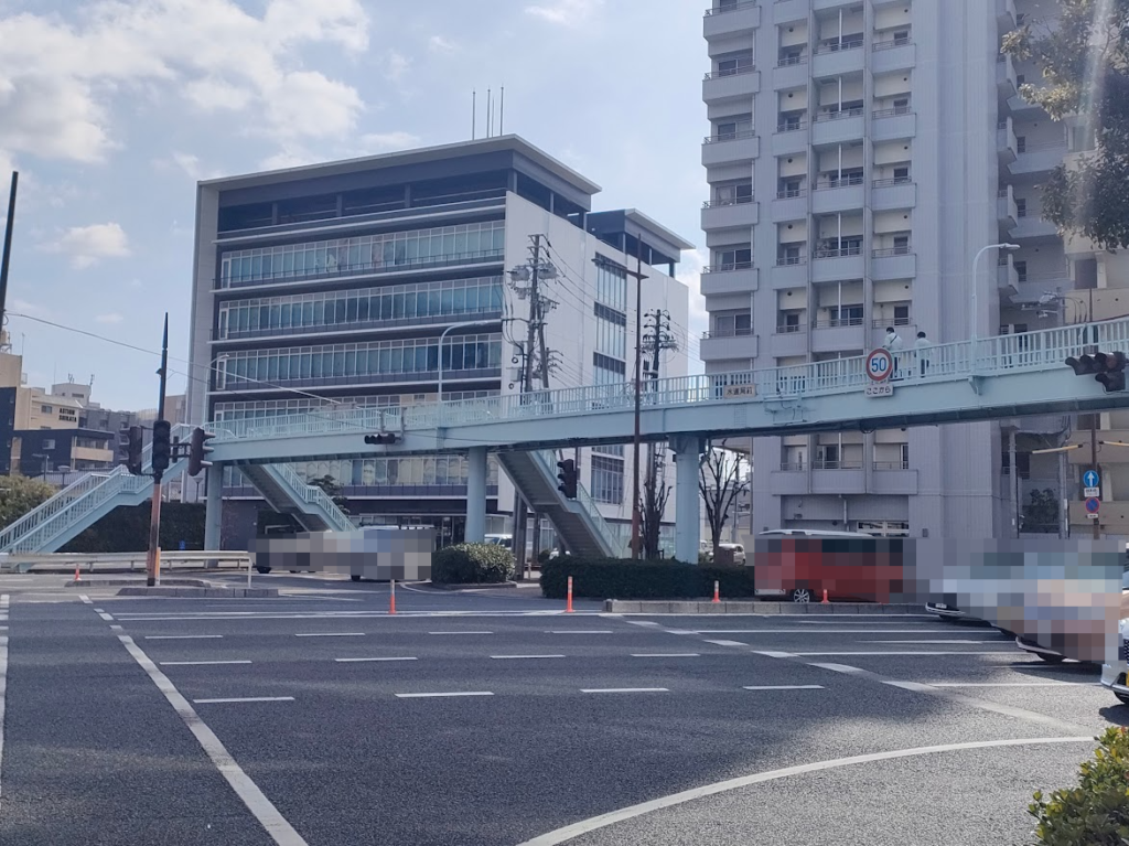 水道局前歩道橋