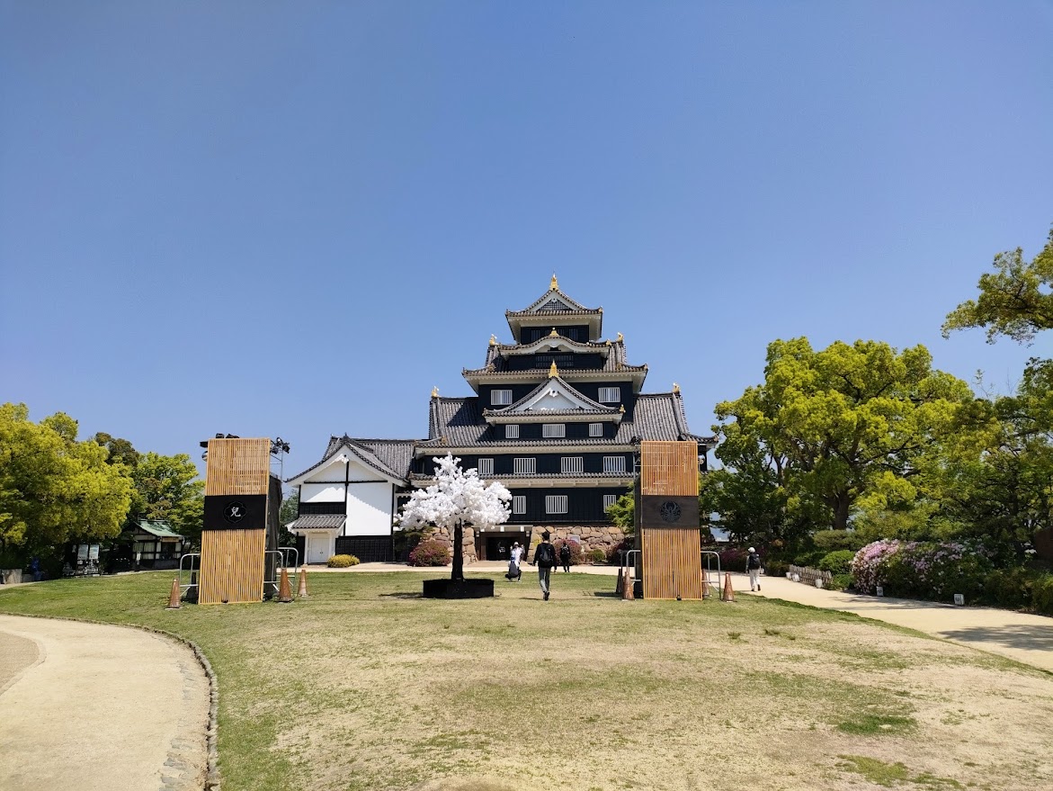 岡山城