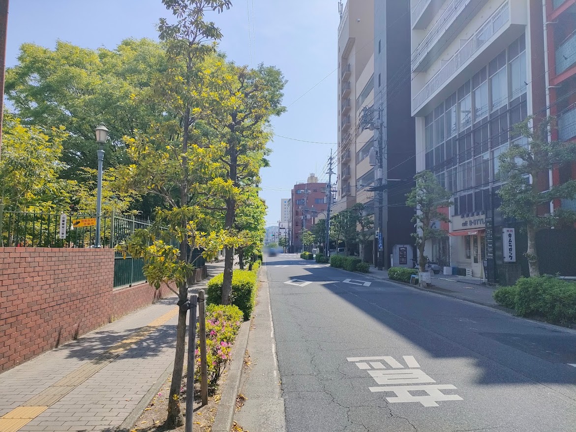 通行止め(あくら通り)