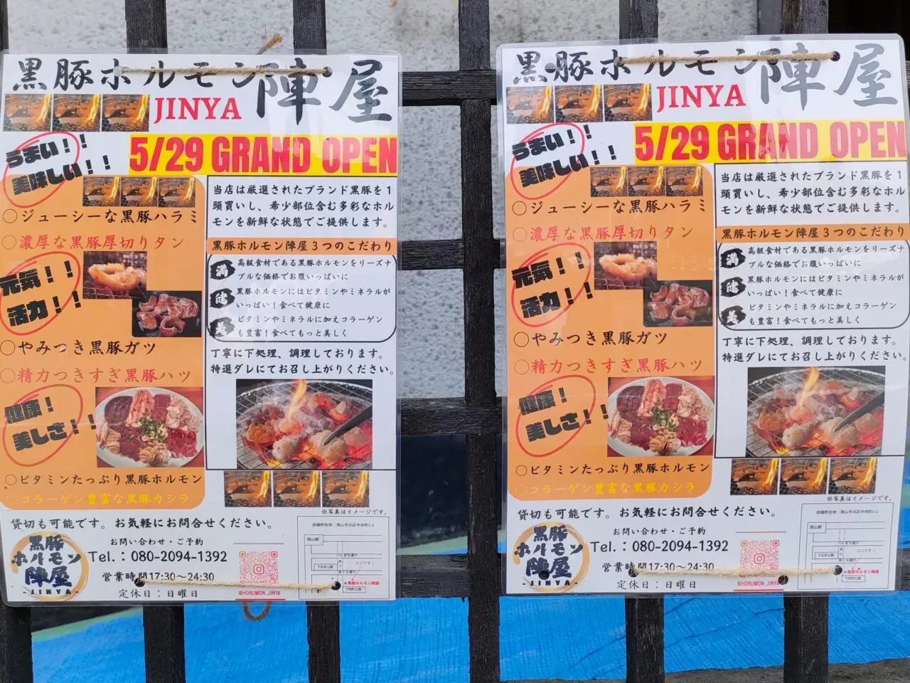 黒豚ホルモン 陣屋