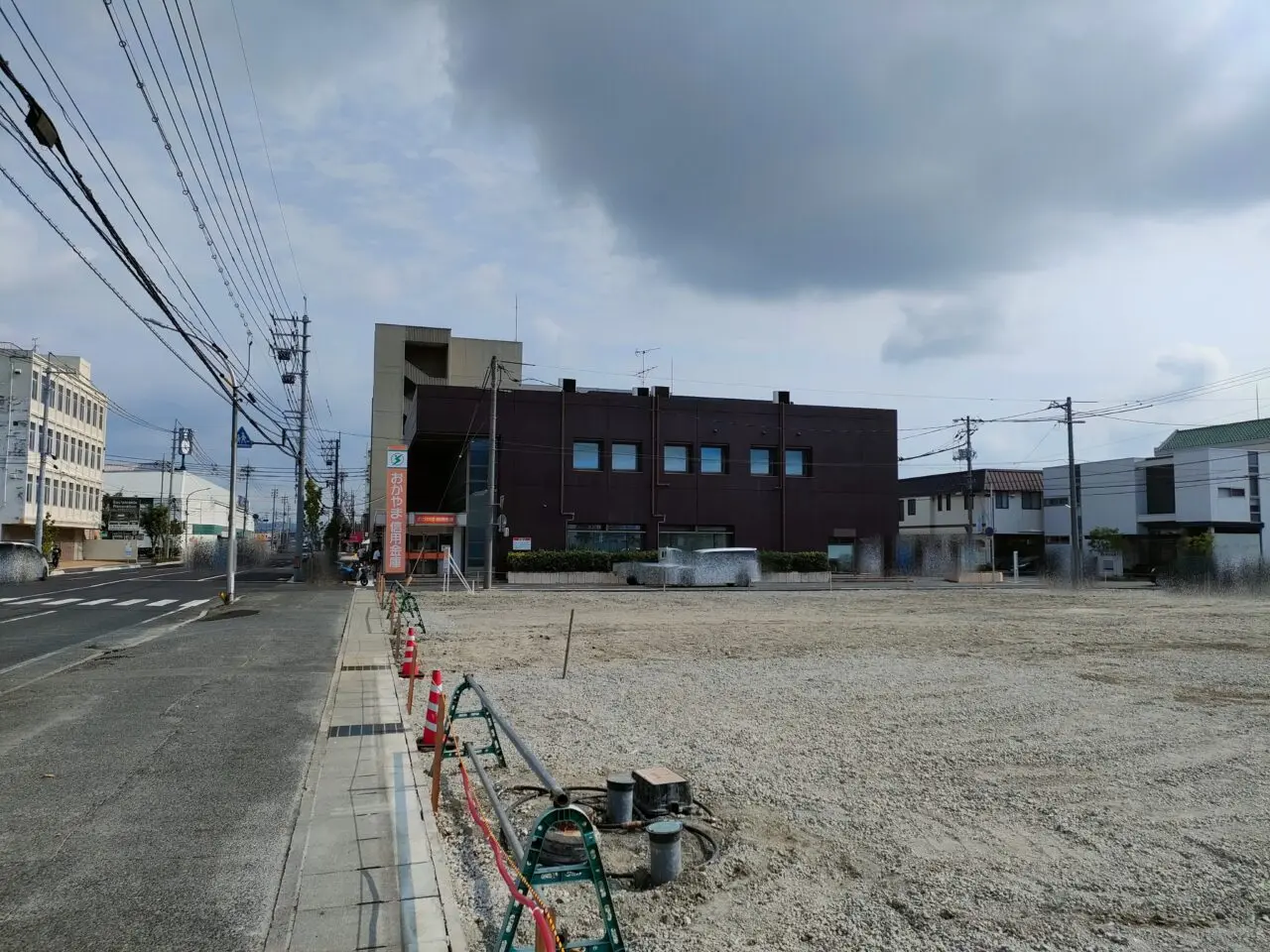 「(仮称)ザグザグ築港栄町店」建築予定地