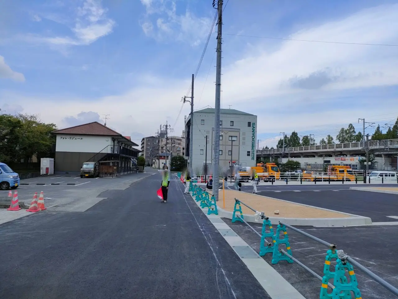 高島駅南口駅前広場