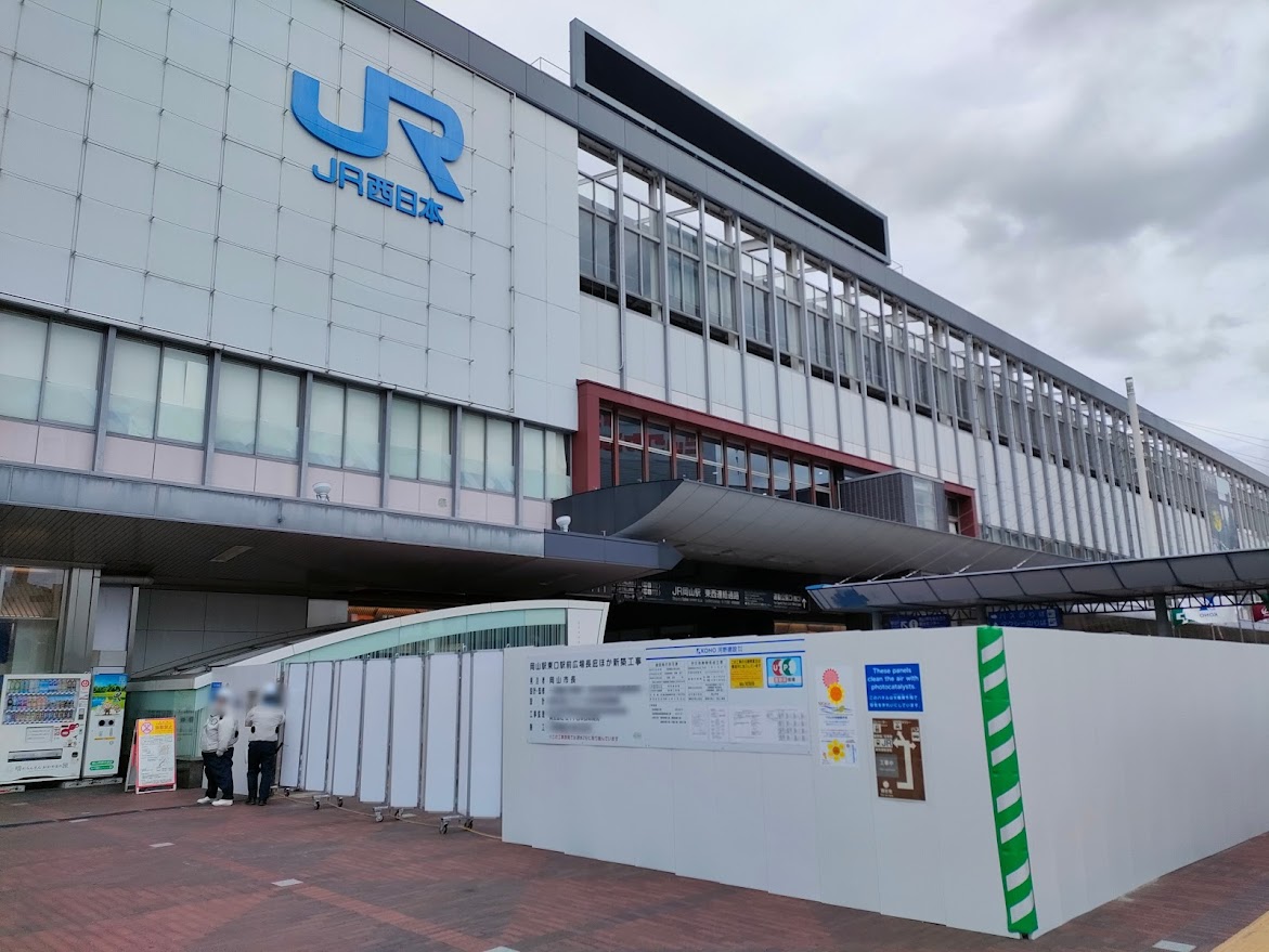 岡山駅東口駅前広場