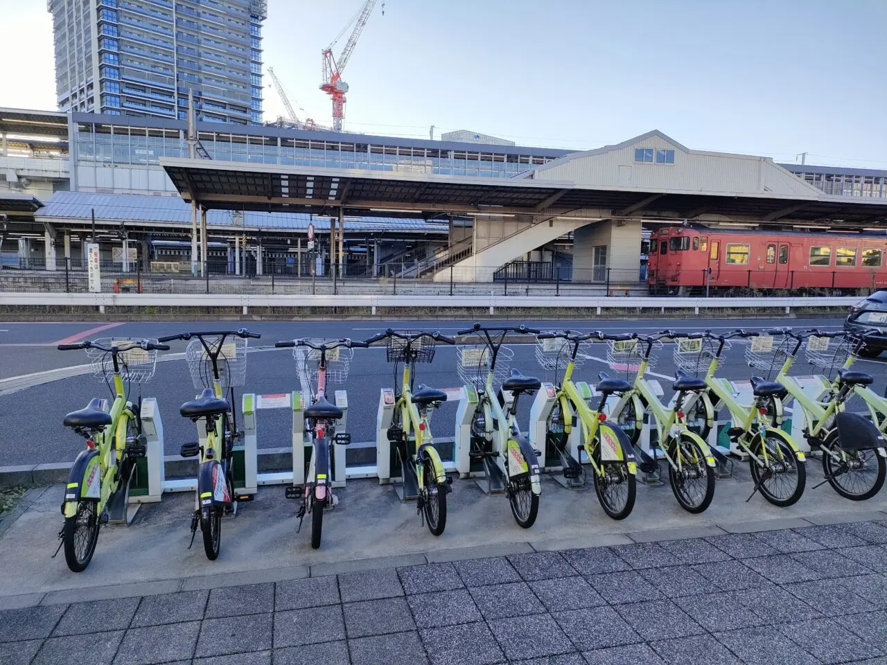 岡山駅西口Aももちゃりポート