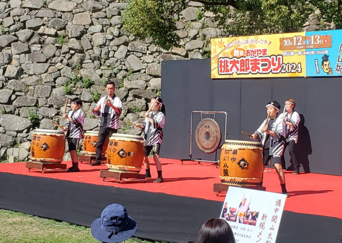 「秋のおかやま桃太郎まつり2025」と「集え!岡山城」