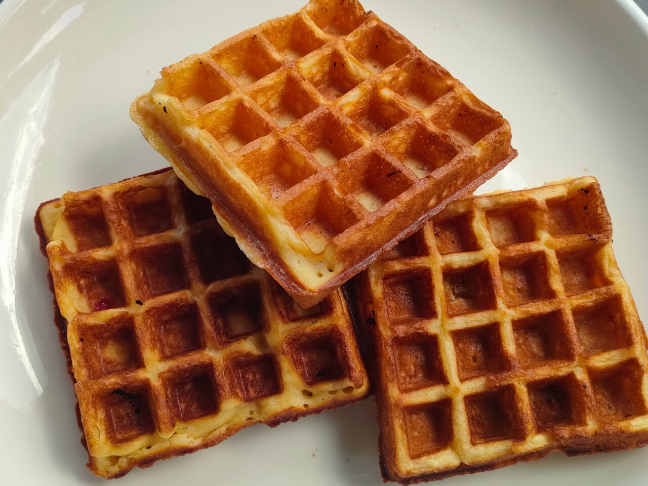 ワッフルのひ。