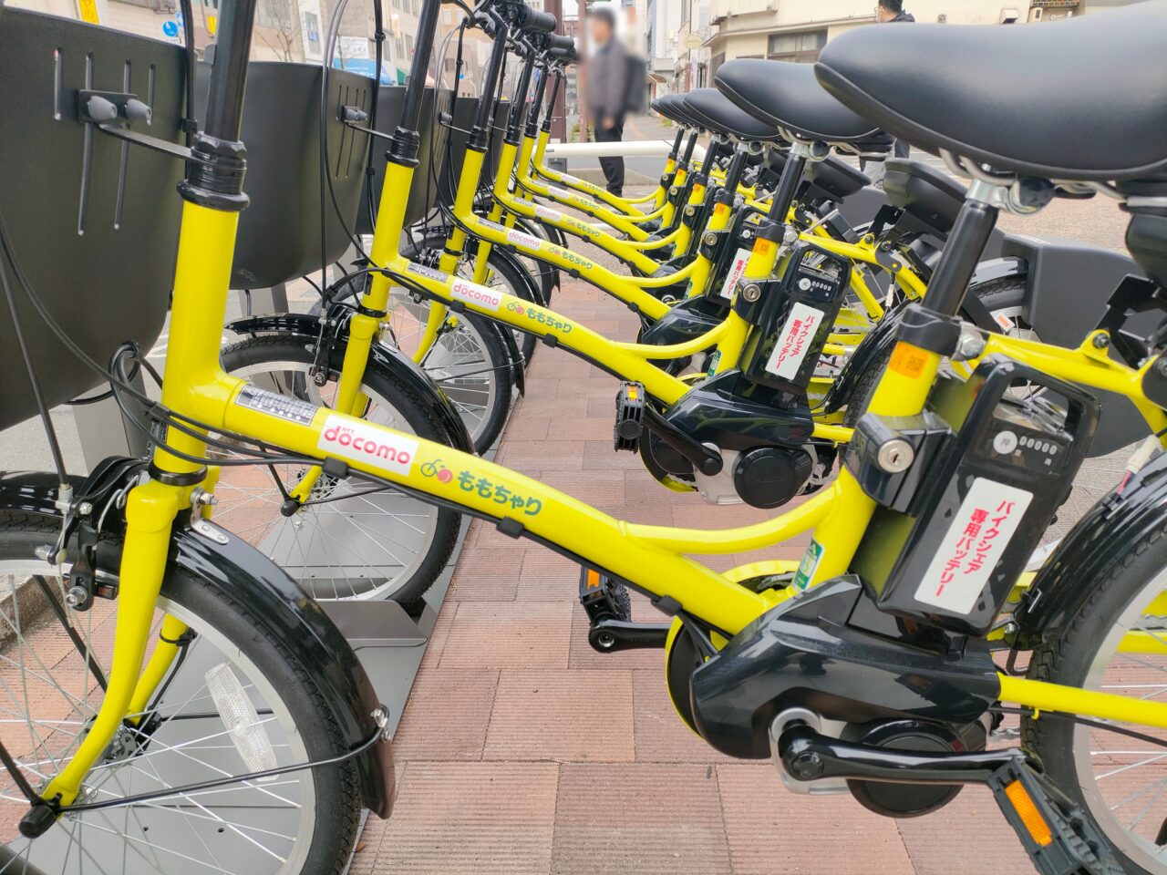 岡山市のシェアサイクル「ももちゃり」