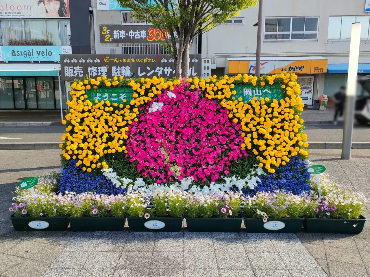 ウェルカム花壇