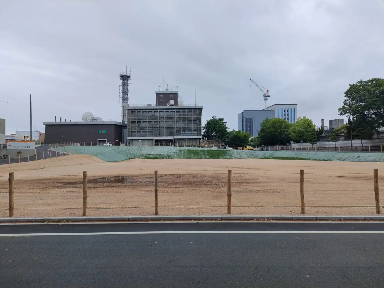 岡山市民会館跡地