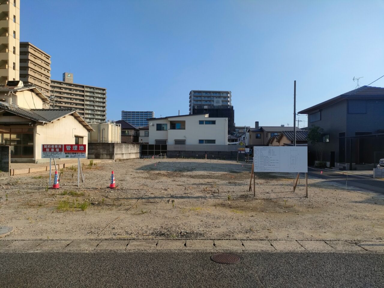 新築医療ビル新築予定地